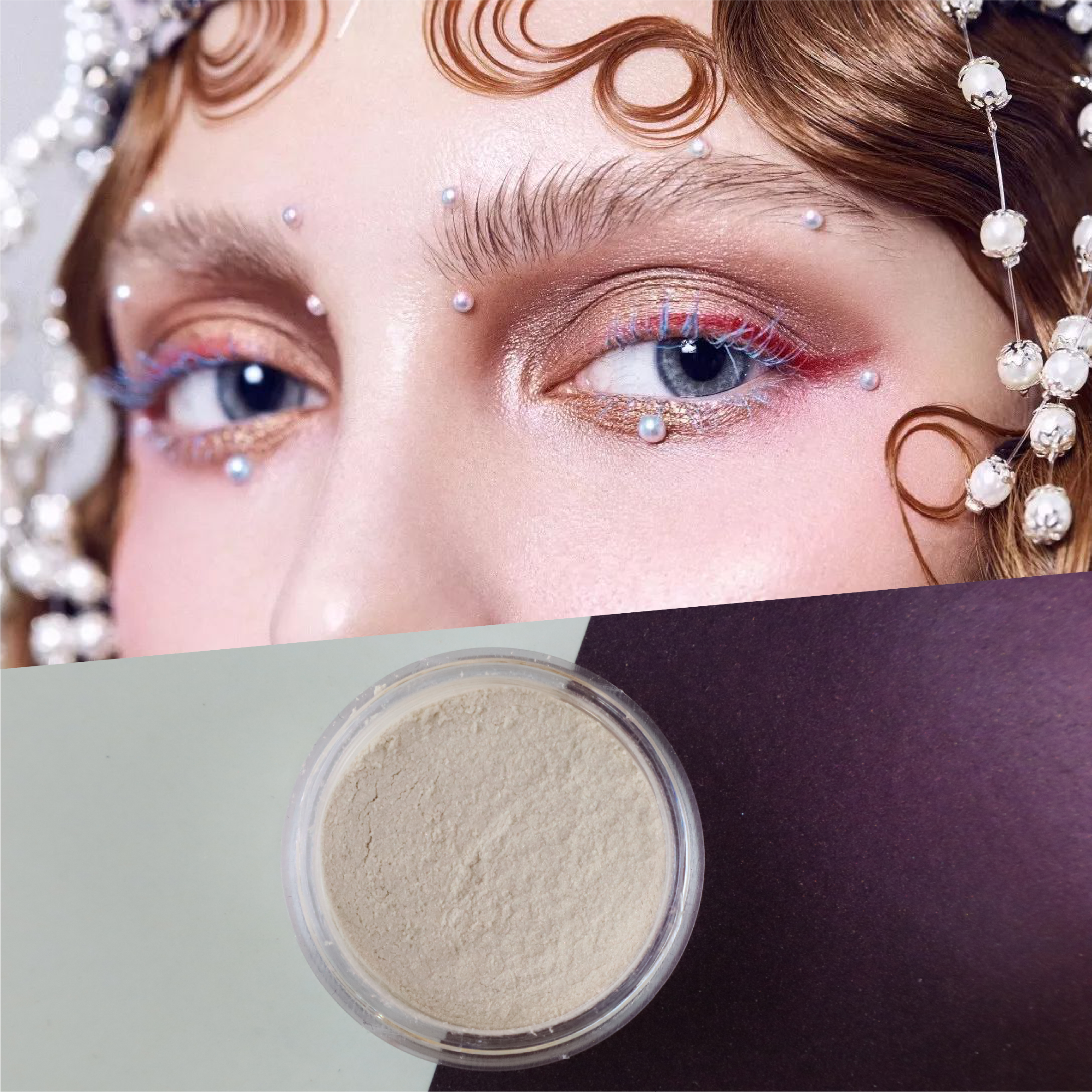 Naturlig interferens Pearlescent Pigment