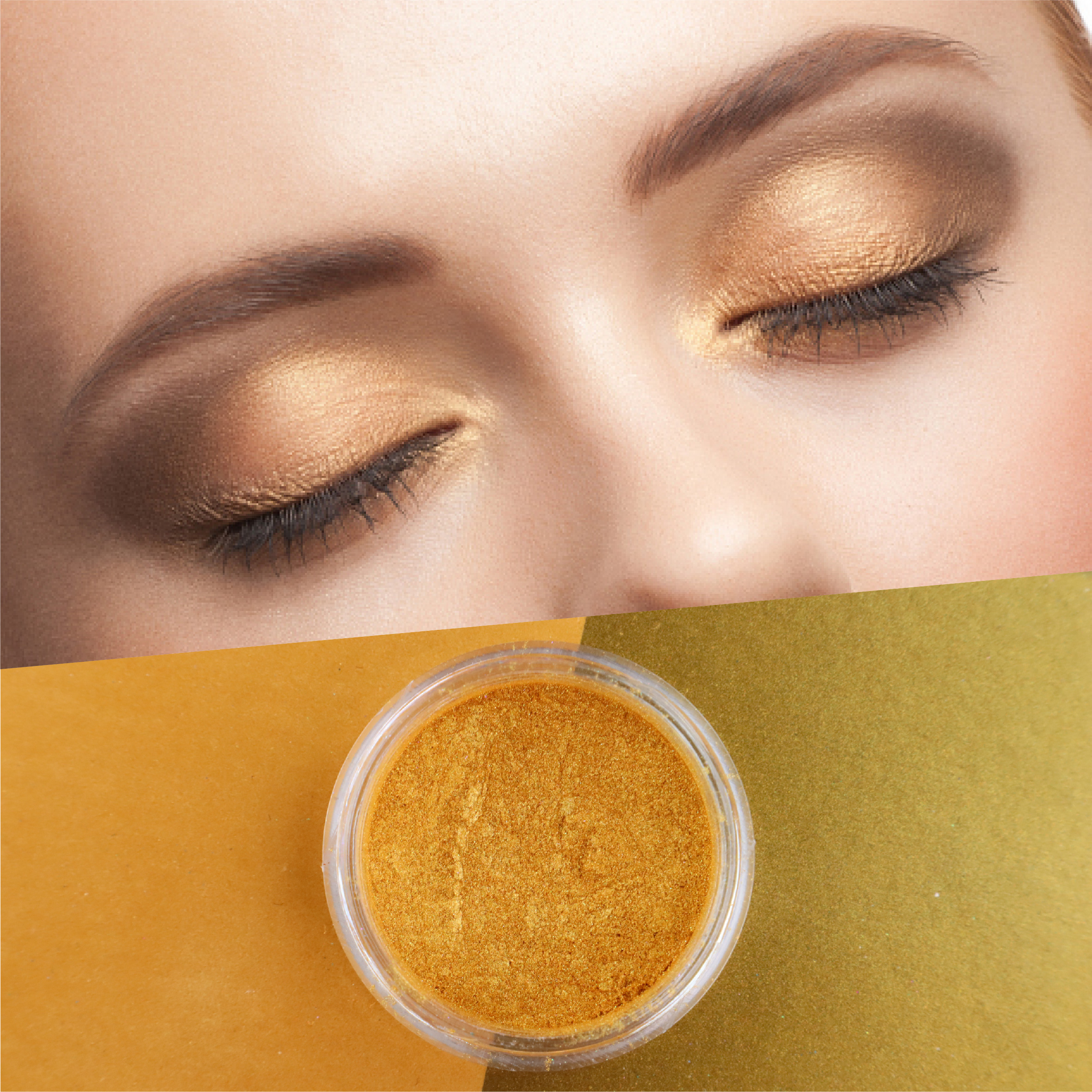 Naturlig gylden Pearlescent Pigment