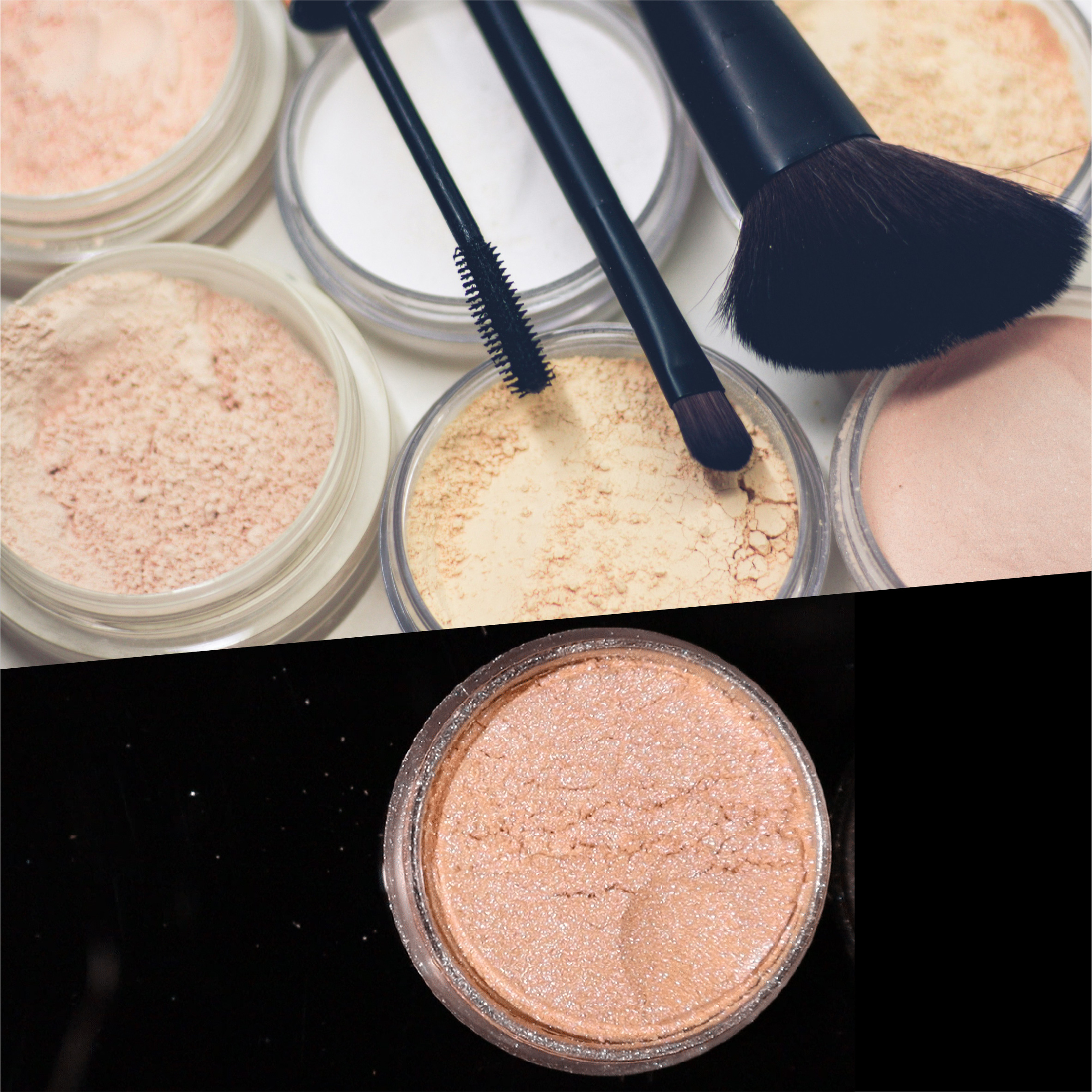 Naken hudfarge Pearlescent Pigment